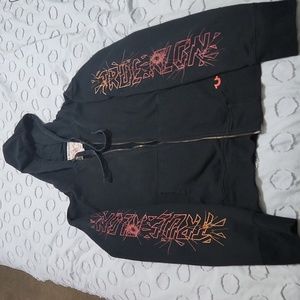 True Religion Hoodie Large Black